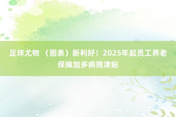 足球尤物 （图表）新利好！2025年起员工养老保障加多病残津贴