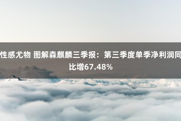 性感尤物 图解森麒麟三季报：第三季度单季净利润同比增67.48%