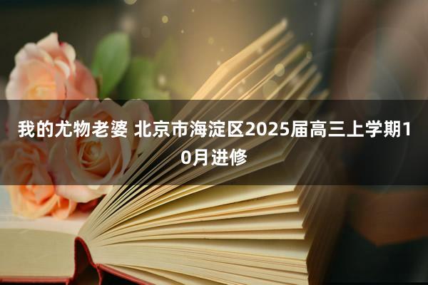 我的尤物老婆 北京市海淀区2025届高三上学期10月进修