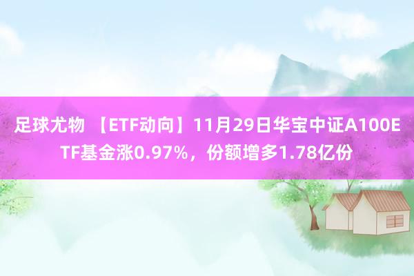 足球尤物 【ETF动向】11月29日华宝中证A100ETF基金涨0.97%，份额增多1.78亿份